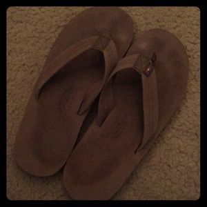 Men’s rainbow sandals size 11/12